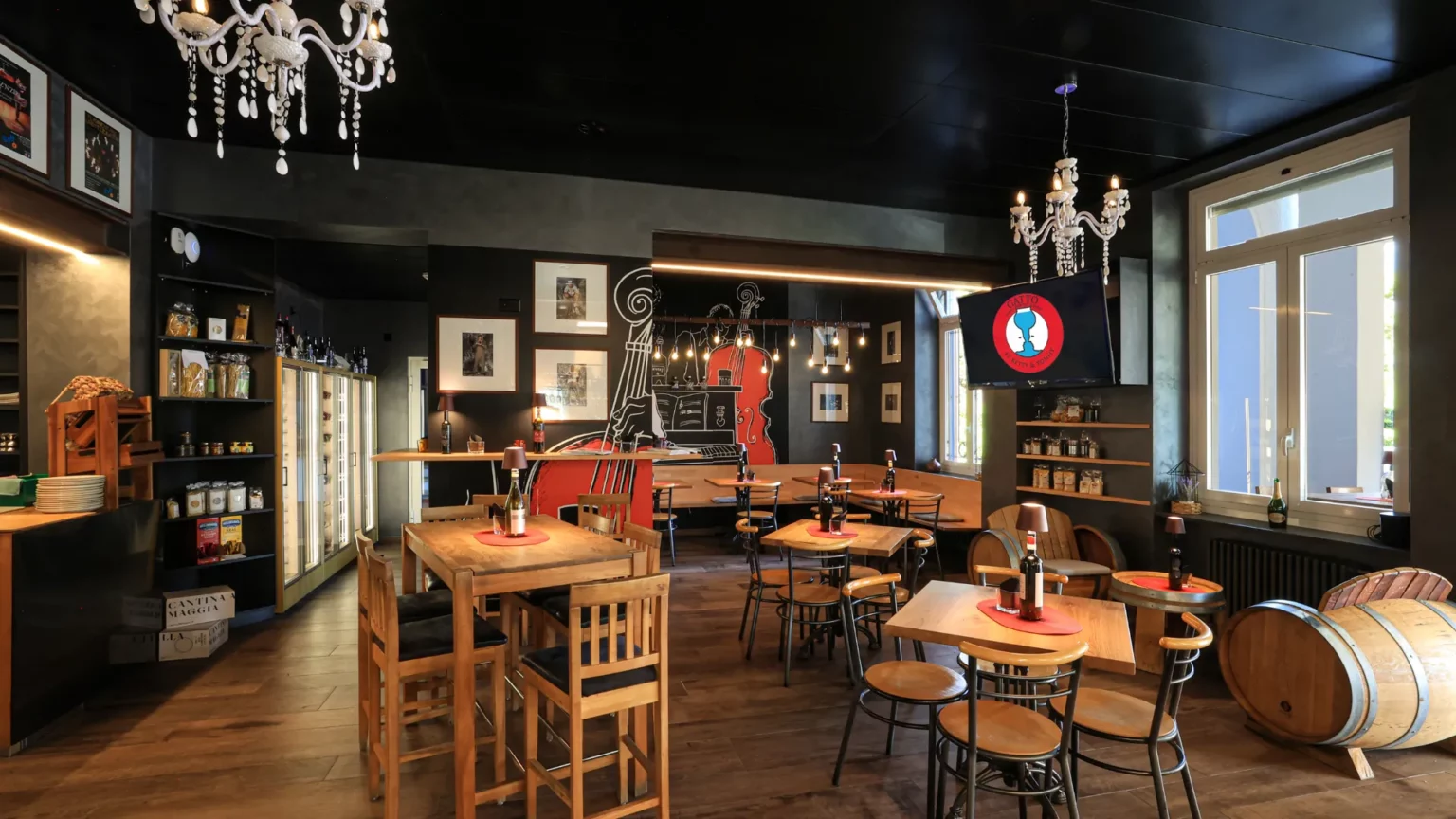 Willkommen im Gatto Wine Bistrot & Music